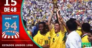 Brasil rompe sequía de 24 años en el Mundial de Estados Unidos 1994
