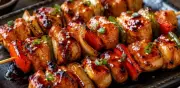 Brochetas de pollo teriyaki caseras: receta fácil y rápida