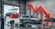 Caída de 4,900 mdd en compras de autos y autopartes por aranceles