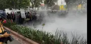 Casi 20 detenidos en protestas durante inauguración del Mundial en CDMX