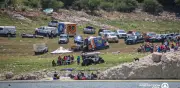 Continúa búsqueda de 4 desaparecidos tras naufragio en presa de Zimapán