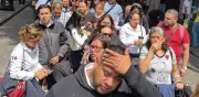Filas de hasta 3 horas para ingresar al Centro Histórico de CDMX