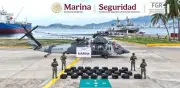 Golpe al narco: Semar asegura 1.36 toneladas de cocaína en costas de Guerrero
