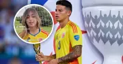 Hija del presidente de Colombia rompe el silencio sobre desprecio de James Rodríguez