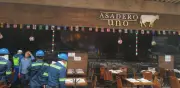 Incendio en restaurante de Santa Fe: 800 evacuados sin lesionados