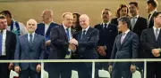 Infantino es recibido como rey en Guadalajara previo al Corea del Sur vs Chequia