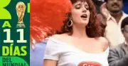 La Chiquitibum: la chica que robó cámara en el Mundial México 1986