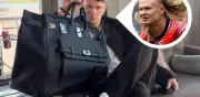La millonaria colección de bolsos Birkin de Erling Haaland: goles y alta costura