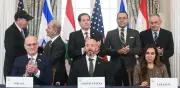 Líbano, Israel y EE.UU. firman acuerdo marco para la paz en Oriente Medio