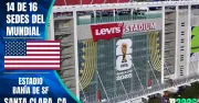 Levi's Stadium: Sede mundialista 2026 en Santa Clara, California