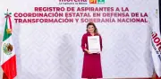 Lorenia Valles se registra para Coordinación Estatal de Defensa de la Transformación en Sonora