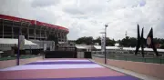 Lujo interior vs. protestas afuera del Estadio CDMX en Mundial 2026