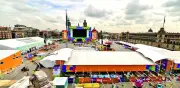 Luz verde: Fan Fest del Zócalo abrirá pese a plantón de la CNTE