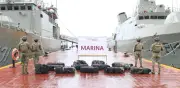 Marina asegura 829 kilos de cocaína en costas de Guerrero