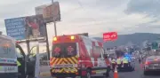 Motociclista muere al perder control en curva en Monterrey