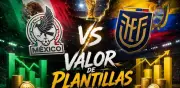 México vs Ecuador: Valor de plantillas en los Dieciseisavos del Mundial 2026