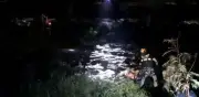 Rescatan a familia atrapada en río La Silla en NL tras fuertes lluvias