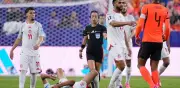 Retraso en el segundo tiempo de Túnez vs. Países Bajos por jugadores ausentes