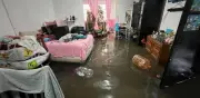 Se desborda cárcamo en Cuautitlán Izcalli; agua invade viviendas