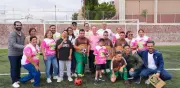 Sheinbaum se reúne con jóvenes del Mundial Social en San Luis Potosí