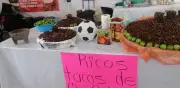 Tacos de chapulines, cocodrilo y jabalí deleitan en la Feria del Taco Mundialista de Neza