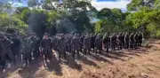 Un centenar de guerrilleros deja las armas en acuerdo de paz con Petro en Colombia