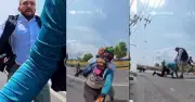 VIDEO: Automovilista agrede a ciclista en Tlalpan por presunta mirada