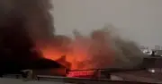 VIDEOS: Fuerte incendio cerca del Mercado de Jamaica moviliza a emergencias en CDMX