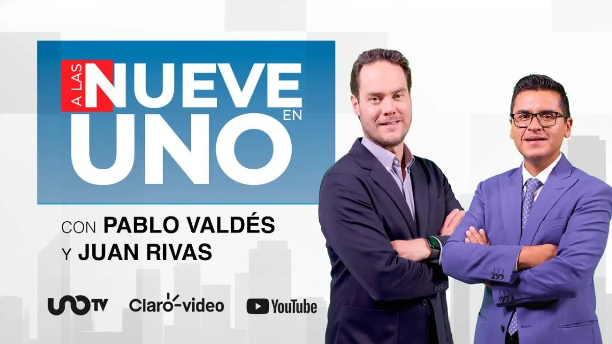 A las nueve en Uno: noticias del 16 de abril de 2026 con Valdés y Rivas