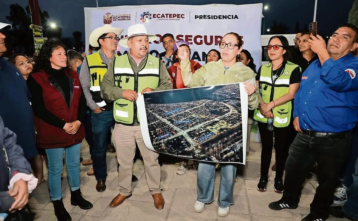 Ecatepec inaugura sendero seguro en Las Américas tras casi dos décadas de oscuridad
