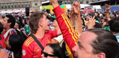 110 mil aficionados vieron la final del Mundial en el Zócalo de la CDMX
