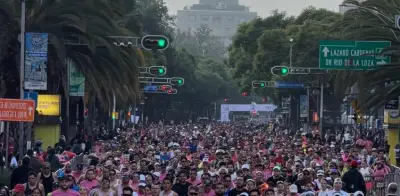 35 mil corredores participan en el Medio Maratón de la CDMX 2026