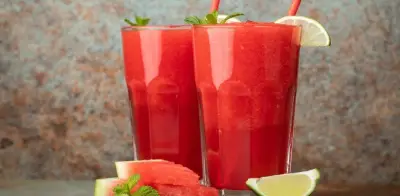 Agua de sandía con limón y menta: receta fácil y refrescante para el verano