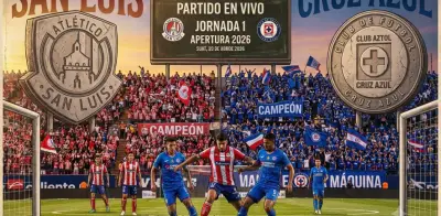 Atlético San Luis vs Cruz Azul EN VIVO: Jornada 1, Apertura 2026 Liga MX