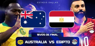 Australia vs Egipto EN VIVO: 16avos de final del Mundial 2026
