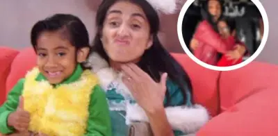 Bárbara Torres se reencuentra con el verdadero Maradonio de La Familia P. Luche