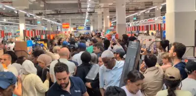 Caos y disturbios por venta de aires acondicionados en Francia ante ola de calor