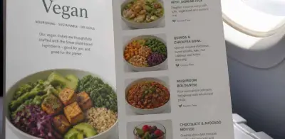 Cómo solicitar menú vegano en vuelos internacionales: guía completa