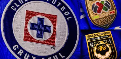 Cruz Azul lucirá 3 parches como campeón vigente de Liga MX en Apertura 2026