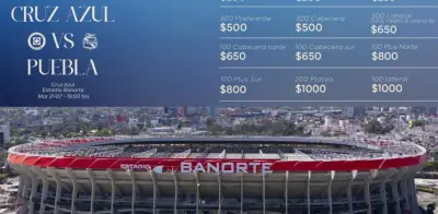 Cruz Azul vs Puebla: Boletos desde $200 para el Apertura 2026 en el Estadio Banorte