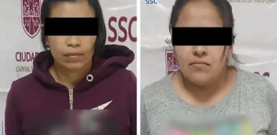 Detienen a dos mujeres en Iztapalapa con 60 bolsitas de marihuana