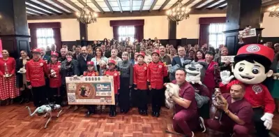 Develan billete de Lotería Nacional por Día del Perro en Toluca