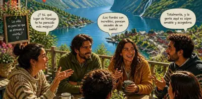 El español arrasa en Noruega y el noruego gana terreno en México