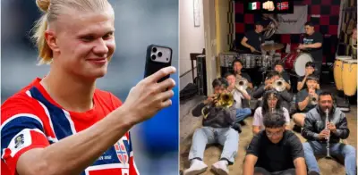 Erling Haaland reacciona al cover mexicano de su canción viral
