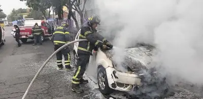 Evacúan a 12 personas por fuga de gas en Iztapalapa; auto se incendia en Cuauhtémoc