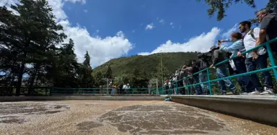 Gaviones frenan inundaciones en San Gregorio Atlapulco, Xochimilco