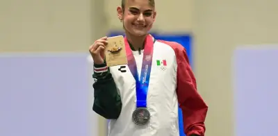 Gimnasta mexicana de 16 años gana plata en su debut centroamericano