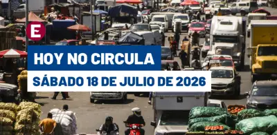 Hoy No Circula CDMX y Edomex sábado 18 julio 2026: autos restringidos y multas