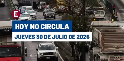 Hoy No Circula jueves 30 julio 2026: autos afectados y multas en CDMX y Edomex
