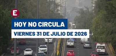 Hoy No Circula: viernes 31 de julio aplica a autos con engomado azul